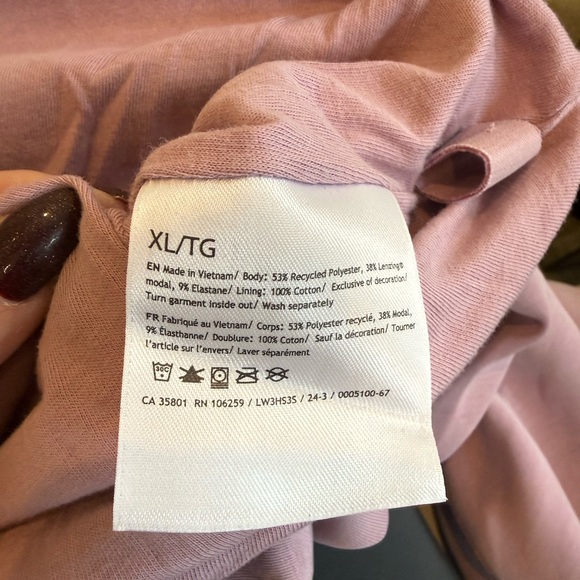 lululemon athletica Oversized Crewneck Sweatshirt in Dusty Mauve - Picture 3 of 4